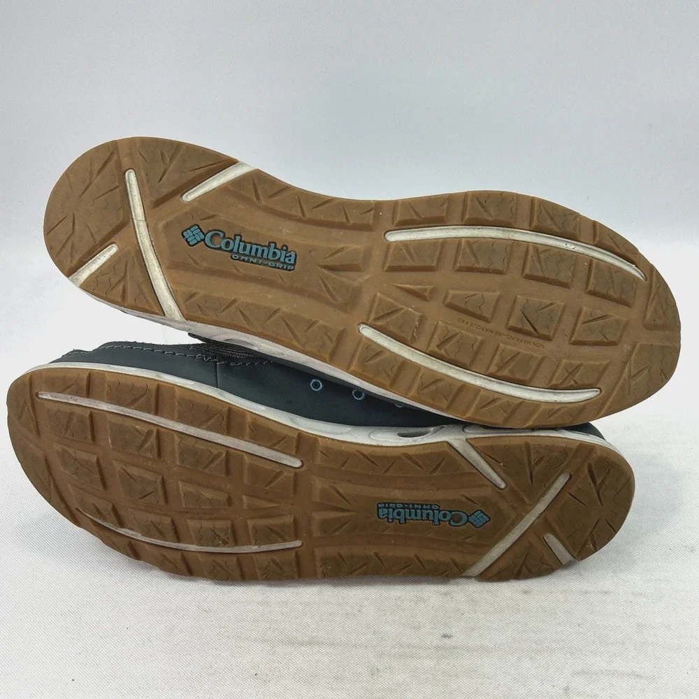 Columbia PFG Bahama Relaxed Fishing Shoes Men's Sz 13 Graphite & Blue BM0099-053